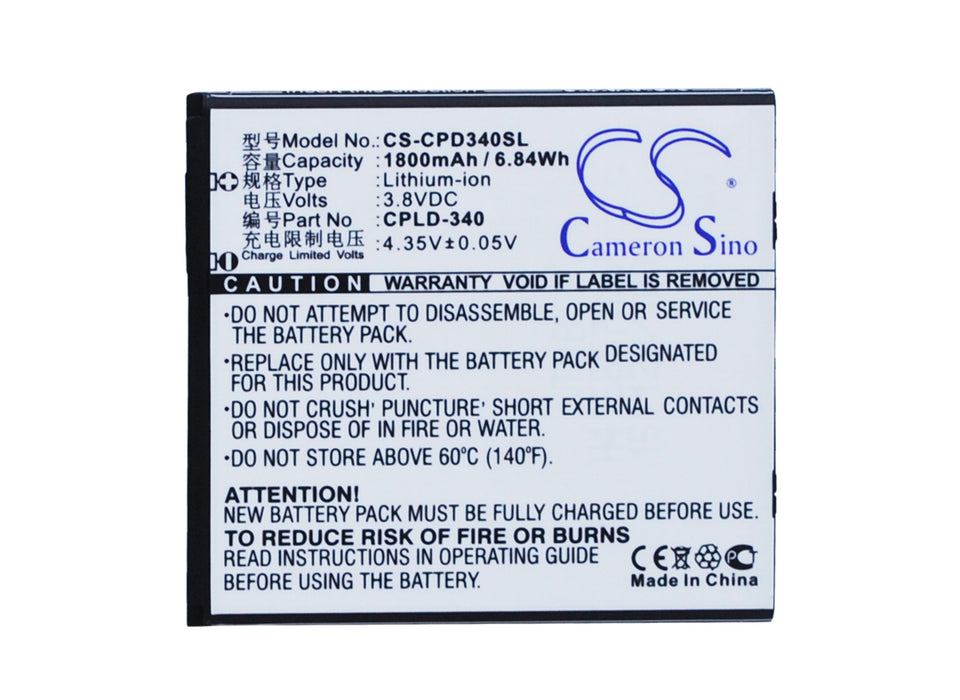 Coolpad 8702D Mobile Phone Replacement Battery-5
