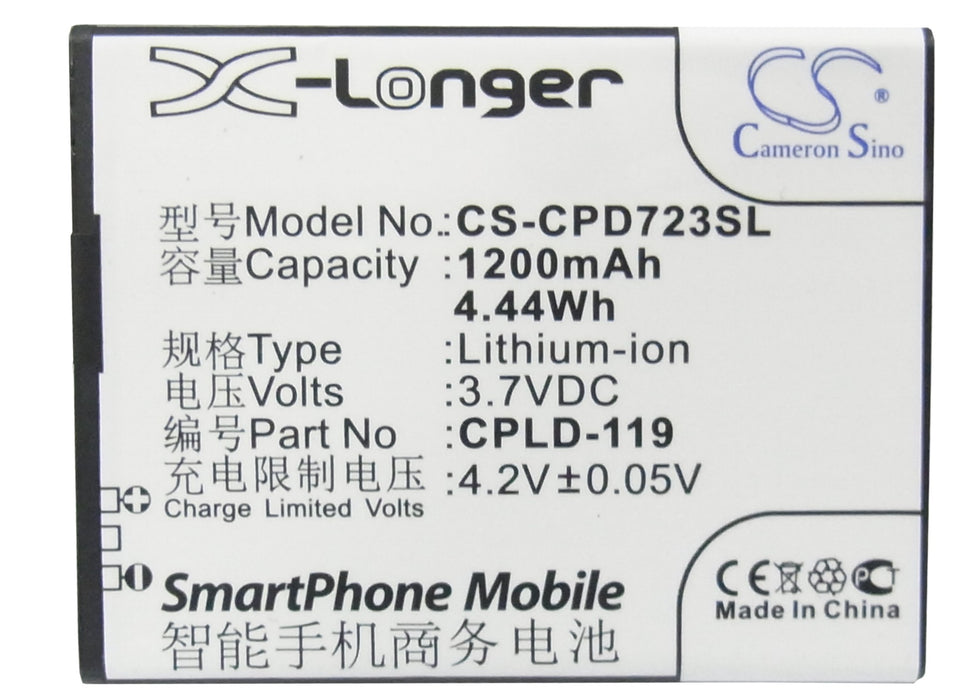 Coolpad 7232 Mobile Phone Replacement Battery-5