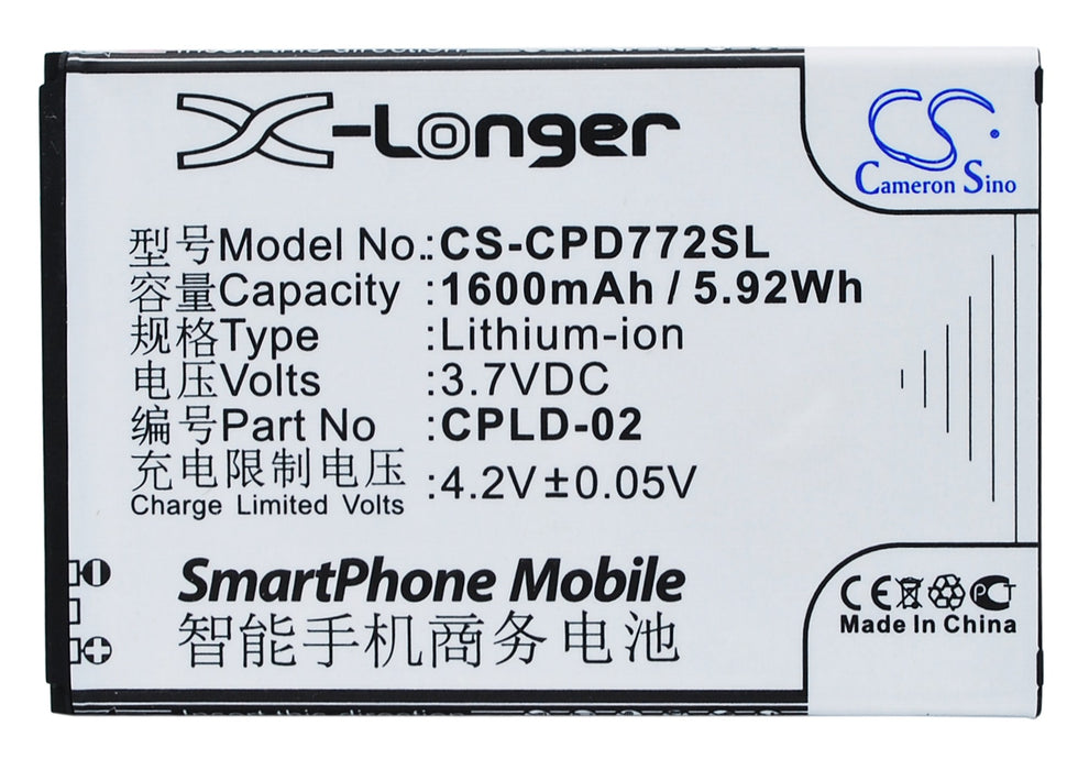 Coolpad 7728 Mobile Phone Replacement Battery-5
