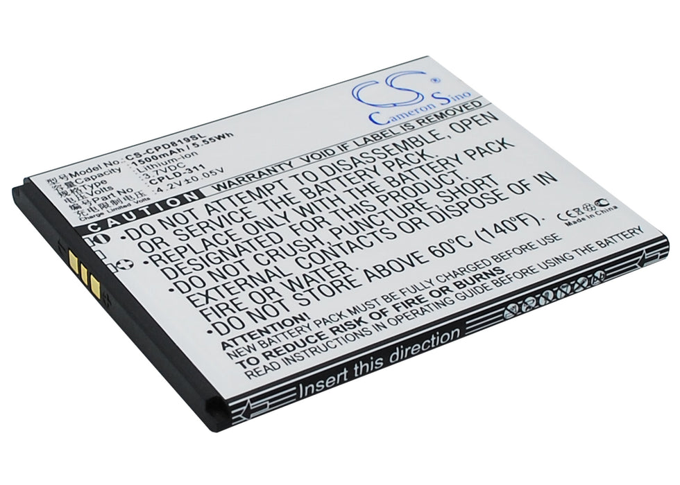 Coolpad 7295C 8198T Mobile Phone Replacement Battery-2