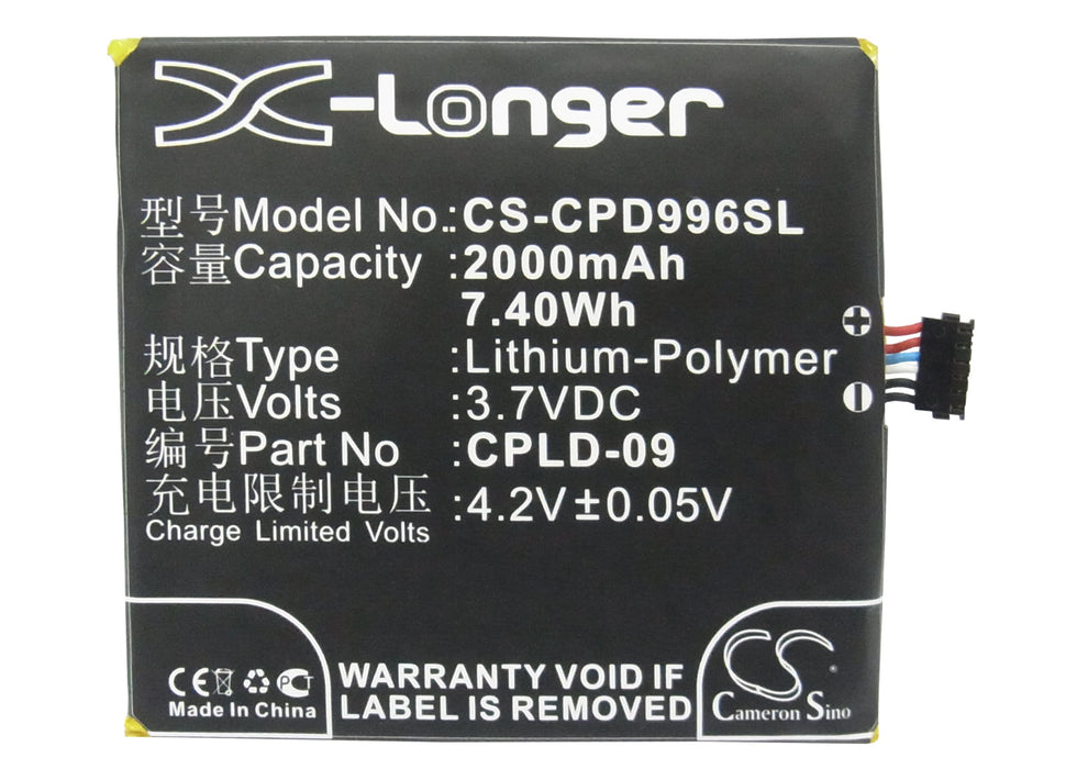 Coolpad 9960 Mobile Phone Replacement Battery-5
