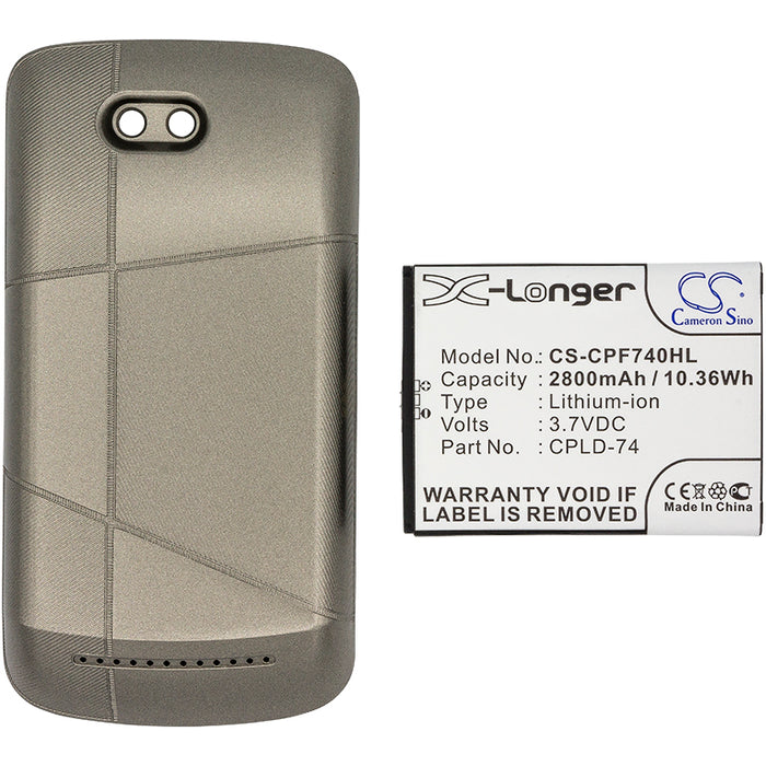Metropcs CP5860EM Quattro 4G Mobile Phone Replacement Battery-3