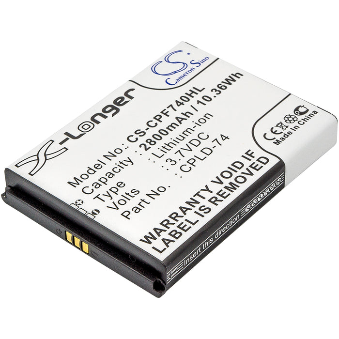 Metropcs CP5860EM Quattro 4G Mobile Phone Replacement Battery-5