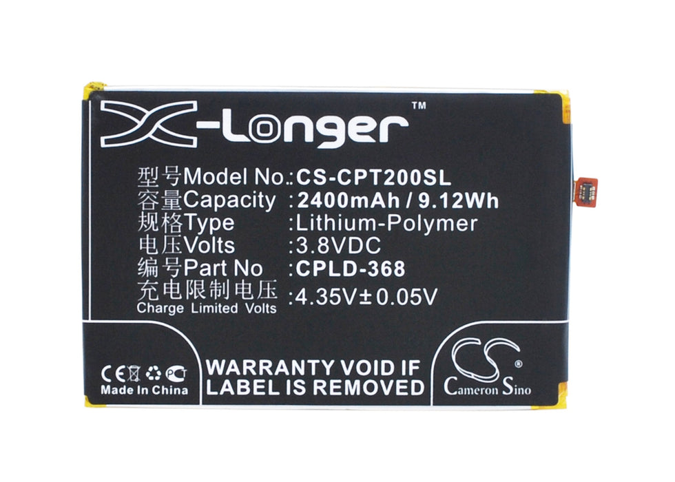 Coolpad Fengshang T2 Modena T2-00 T2-C01 T2-W01 Y81 Y82-520 Y82-720 Y82-820 Y82-900 Y90 Mobile Phone Replacement Battery-5