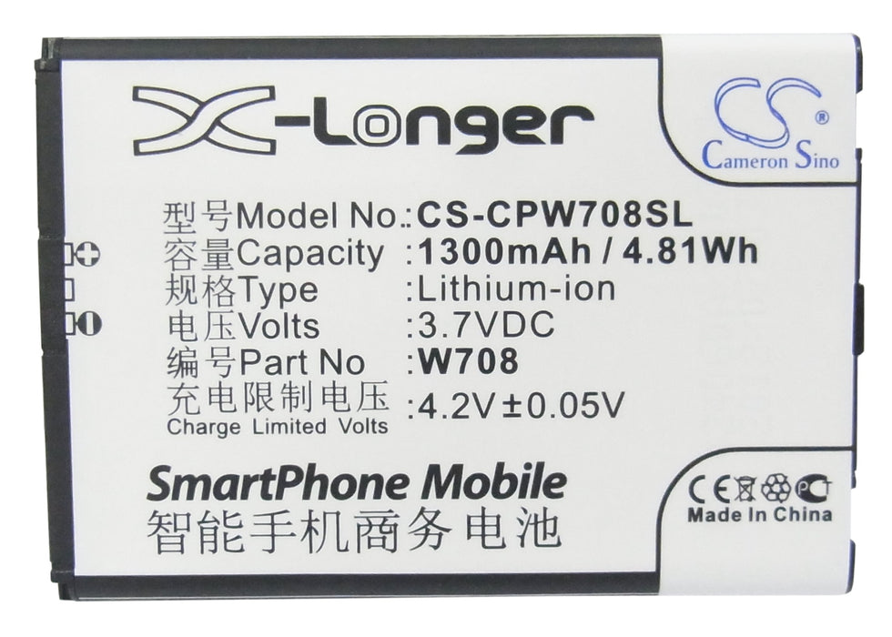 Coolpad W708 Mobile Phone Replacement Battery-5