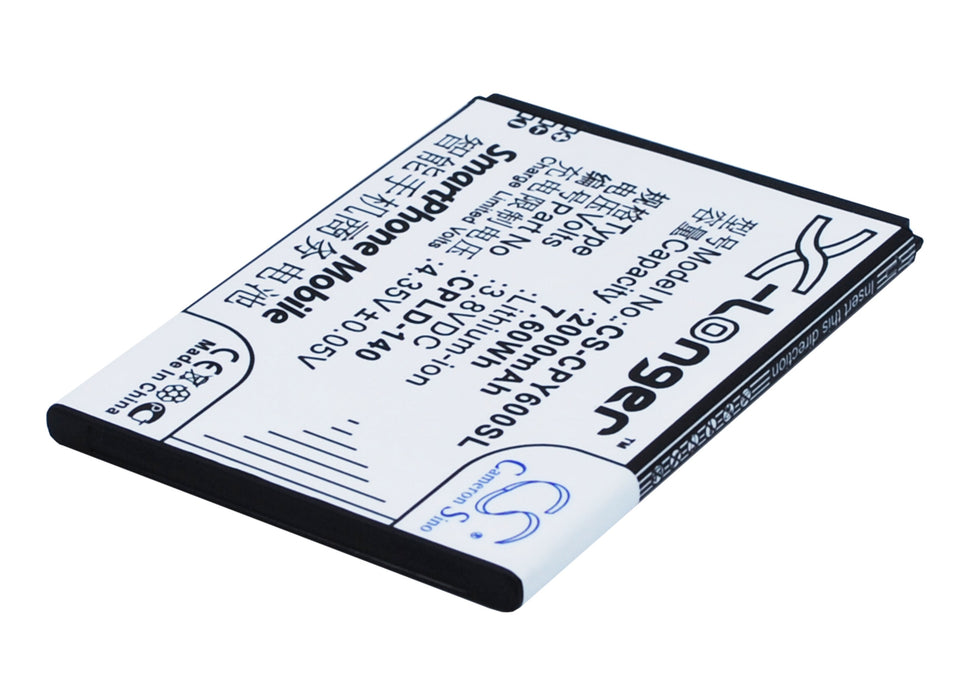 Coolpad 5316 8713 Y60-W Mobile Phone Replacement Battery-2