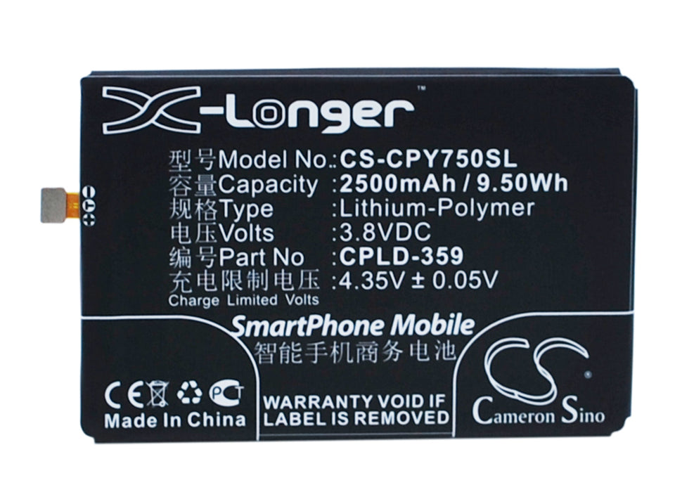 Coolpad T2-C01 Y75 Y76 Y80C Y80D Y90 Replacement Battery-main