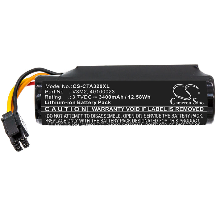 Dejavoo Z9 Black Z9 v4 3400mAh Payment Terminal Replacement Battery-3