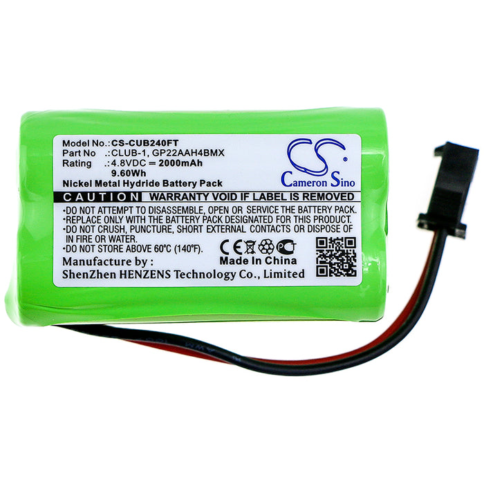 Clulite Range Torch Flashlight Replacement Battery-3