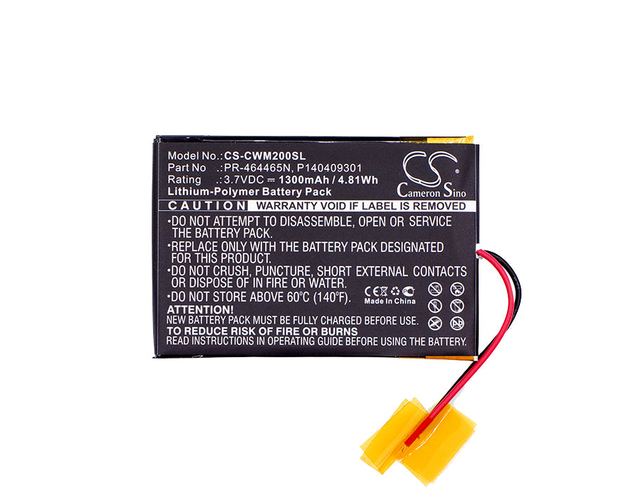 Cowon M2 M2 16G M2 32G Media Player Replacement Battery-5
