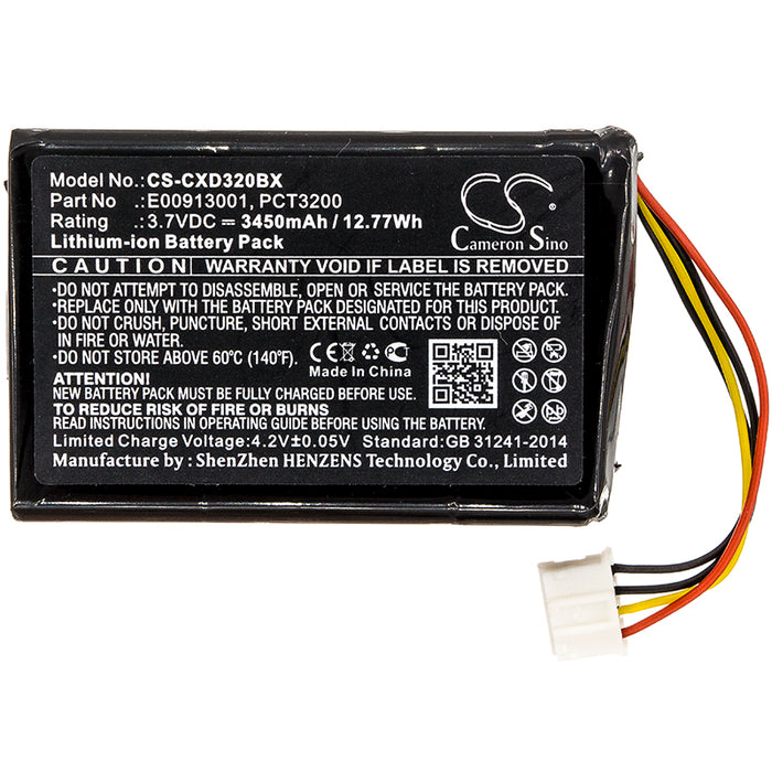 C-One e-ID XGK-C-ONE-E-ID 3450mAh Replacement Battery-3