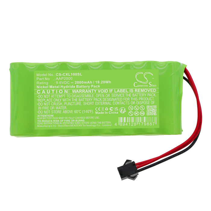 Compumatic XL1000 XL1000e Time Clock Replacement Battery