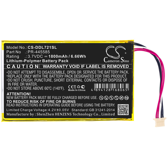DigiLand DL7006 KB 7in Tablet Replacement Battery-3