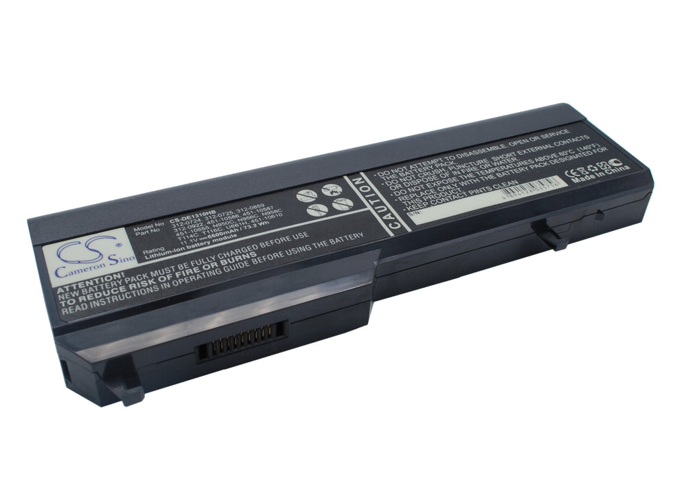 Dell Vostro 1310 Vostro 1320 Vostro 1510 Vostro 1520 Vostro 2510 Vostro PP36L Vostro PP36S 6600mAh Laptop and Notebook Replacement Battery-2