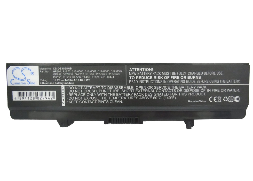 Dell Inspiron 1525 Inspiron 1526 Inspiron 1545 Inspiron 1546 Vostro 500 4400mAh Laptop and Notebook Replacement Battery-5