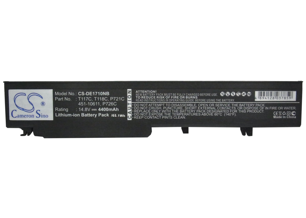 Dell Vostro 1710 Vostro 1720 Laptop and Notebook Replacement Battery-5