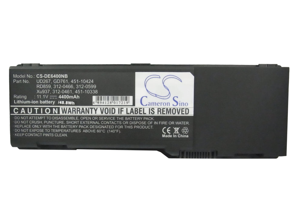 Dell Inspiron 1501 Inspiron 6400 Inspiron E1505 Latitude 131L Vostro 1000 4400mAh Laptop and Notebook Replacement Battery-5
