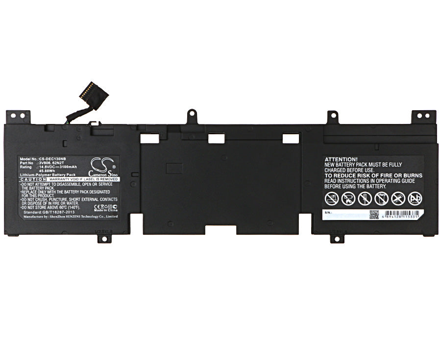 Dell Alienware 13 Alienware ECHO 13 Alienware QHD ALW13ED-1508 ALW13ER-1708 Laptop and Notebook Replacement Battery-5