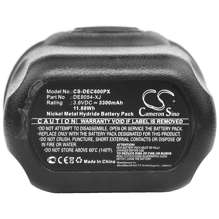 Dewalt DC600 DC600 Screwdriver DC600-GB DC 3300mAh Replacement Battery-3