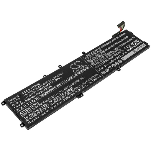 Dell G7 17 7700 Laptop and Notebook Replacement Battery