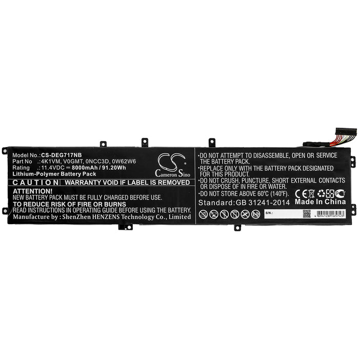 Dell G7 17 7700 Laptop and Notebook Replacement Battery-3