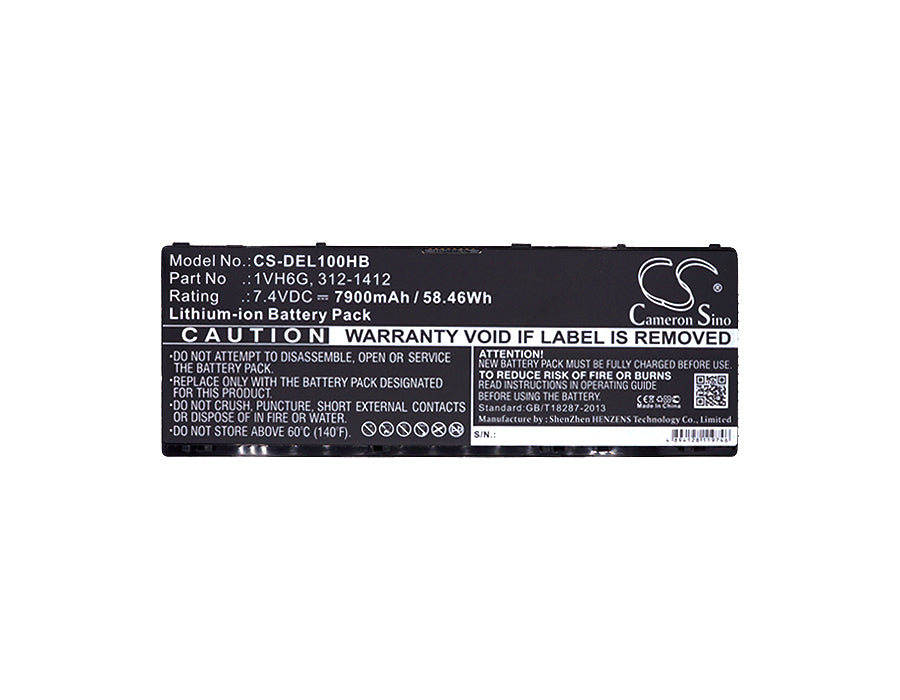 Dell C5621 Latitude 10 Latitude 10 ST2 ST2 T05G 7900mAh Laptop and Notebook Replacement Battery-5