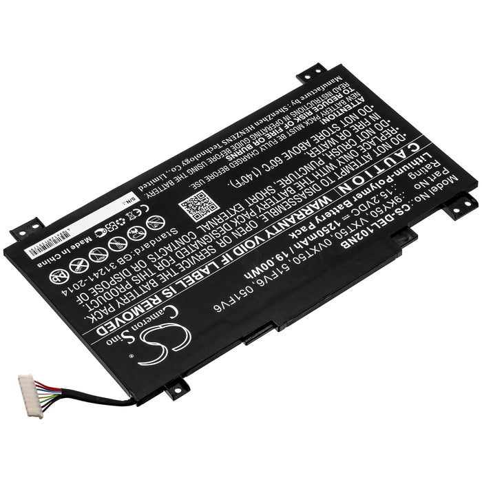 Dell Latitude 10 STE2 Laptop and Notebook Replacement Battery-2