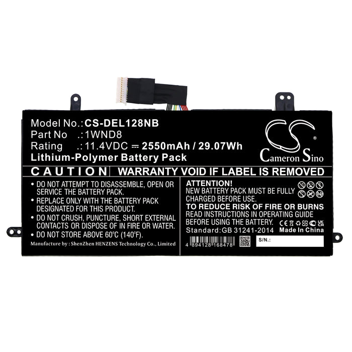 Dell Latitude 12 5285 Latitude 5285 Laptop and Notebook Replacement Battery-3