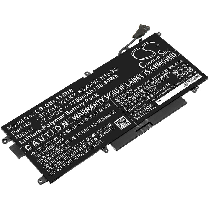 Dell Latitude 12 5289 Latitude 5289 Latitude E5289 Replacement Battery-main