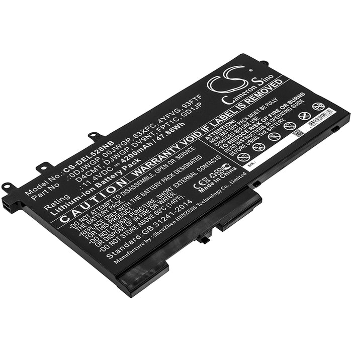 Dell Latitude 12 5290 Latitude 5280 Latitude 5288  Replacement Battery-main