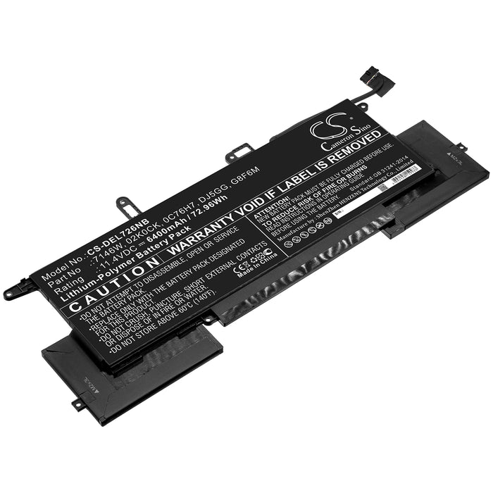 Dell Latitude 7400 2-in-1 Latitude 7400 2-in-1 (N0 Replacement Battery-main