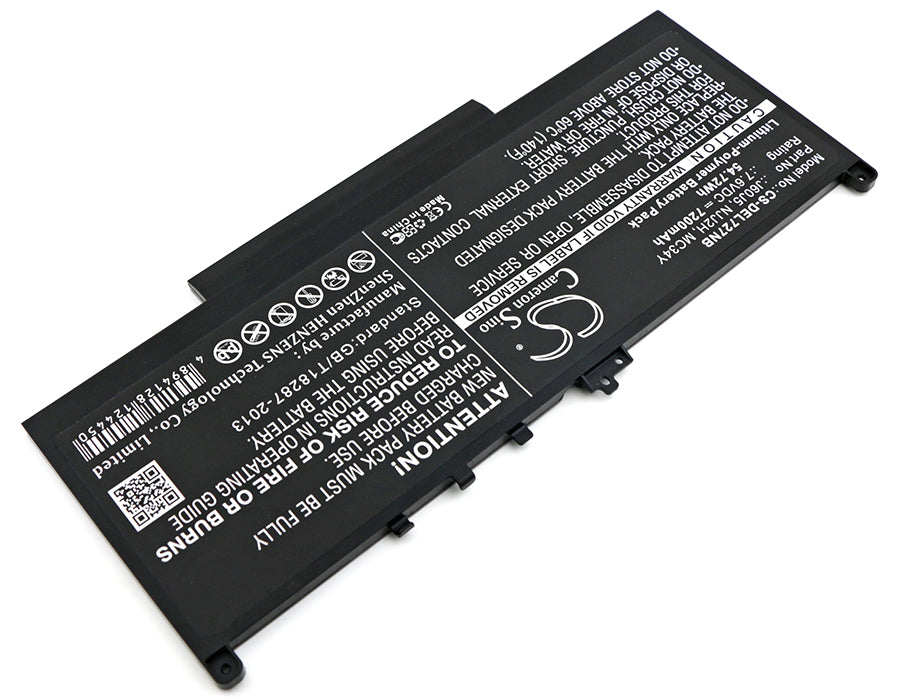 Dell Latitude 12 E7270 Latitude 12 E7470 Latitude 14 E7470 Latitude 14 E7470(N007L7470158 Latitude 14  7200mAh Laptop and Notebook Replacement Battery-2