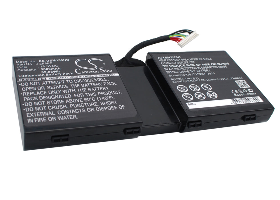 Dell Alienware 1 Alienware 17 Alienware 18 Alienware A18 Alienware M17 R5 Alienware M17X R5 Al Laptop and Notebook Replacement Battery-2