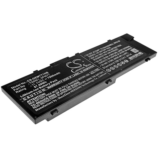 Dell Precision 15 7000 Precision 15 7510 P 7900mAh Replacement Battery-main