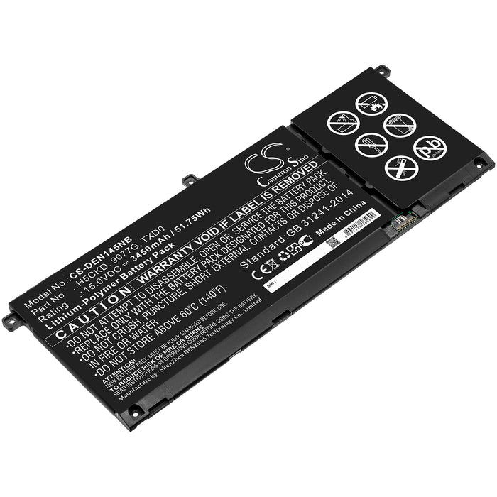 Dell Inspiron 13 7306 2-in-1 Inspiron 14 5401 Inspiron 15 5501 Inspiron 15 5502 Inspiron 15 7506 2-in-1 P97F L Laptop and Notebook Replacement Battery