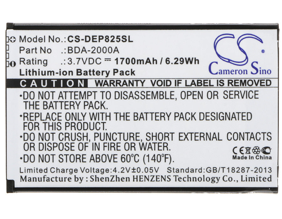 Doro 8028 8030 8031 DSB-0010 Liberto 8028 Liberto 8030 Liberto 8031 Liberto 822 Liberto 825 SmartEasy 824 Mobile Phone Replacement Battery-5