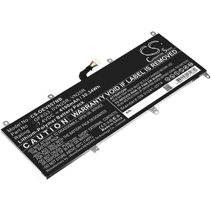 Dell Venue 10 Pro Venue 10 Pro 5056 4100mAh Replacement Battery-main