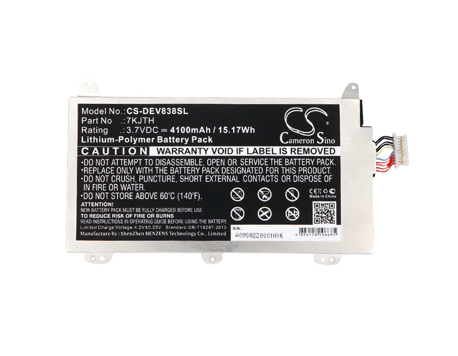 Dell Venue 8 Pro (3845) Tablet Venue 8 Pro 3845 Venue 8 Pro Tablet Tablet Replacement Battery-3