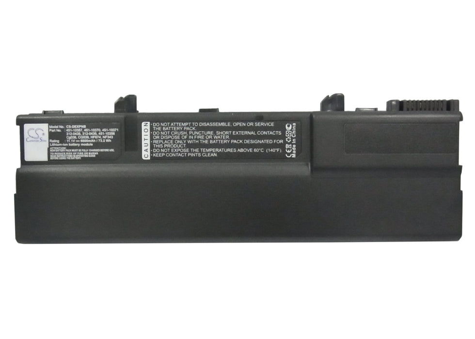 Dell XPS M1210 6600mAh Laptop and Notebook Replacement Battery-5