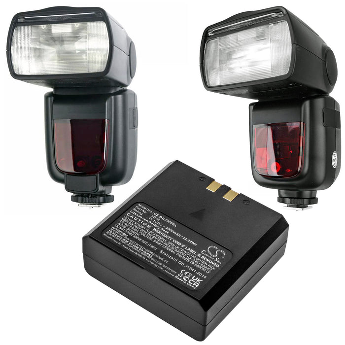 Godox V850 V850II V860 V860II Strobe Lighting Replacement Battery-4