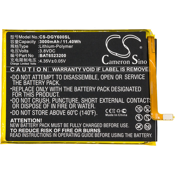 Doogee Y6 Y6c Mobile Phone Replacement Battery-3