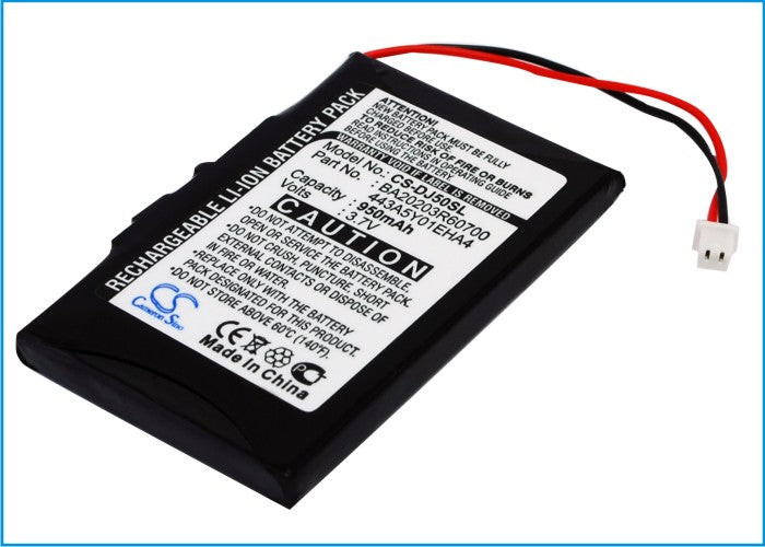 Dell Jukebox DJ 5GB Jukebox HVD3T Replacement Battery-main