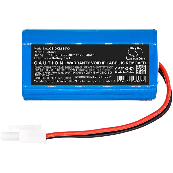 Donkey DL880 Vacuum Replacement Battery-3