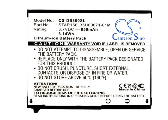 Cingular 3125 850mAh Mobile Phone Replacement Battery-5