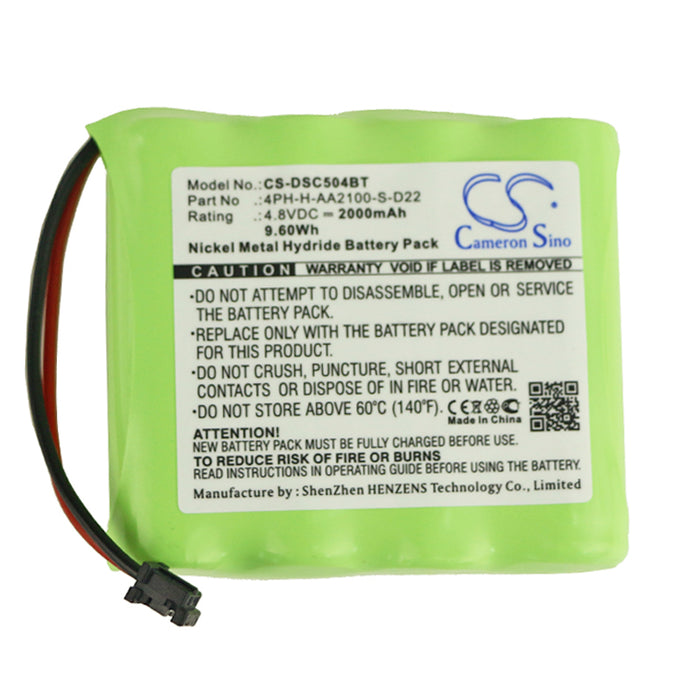 DSC WS4920HE wireless repeater WTK5504 wireless keypad Alarm Replacement Battery-3