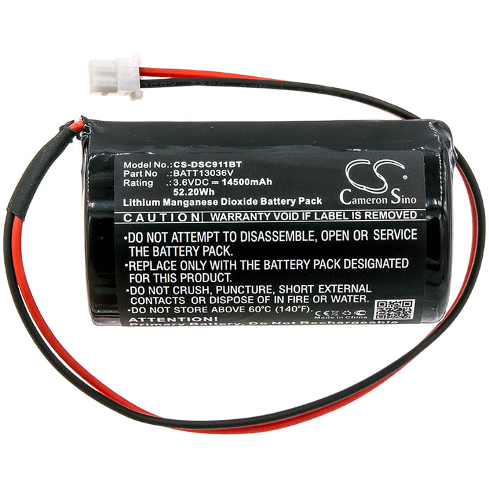 DSC PGX901 PGX911 PowerG PG9911 PowerG PG9911 Siren Alarm Replacement Battery-3