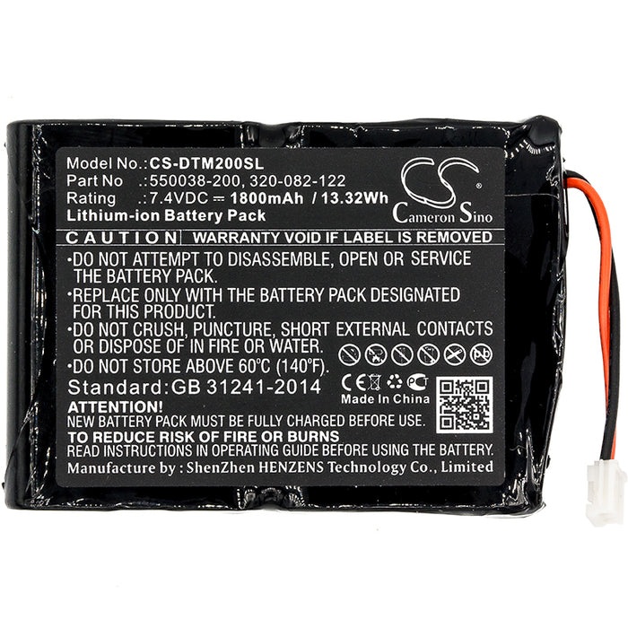 Oneil MF2te Printer Replacement Battery-3