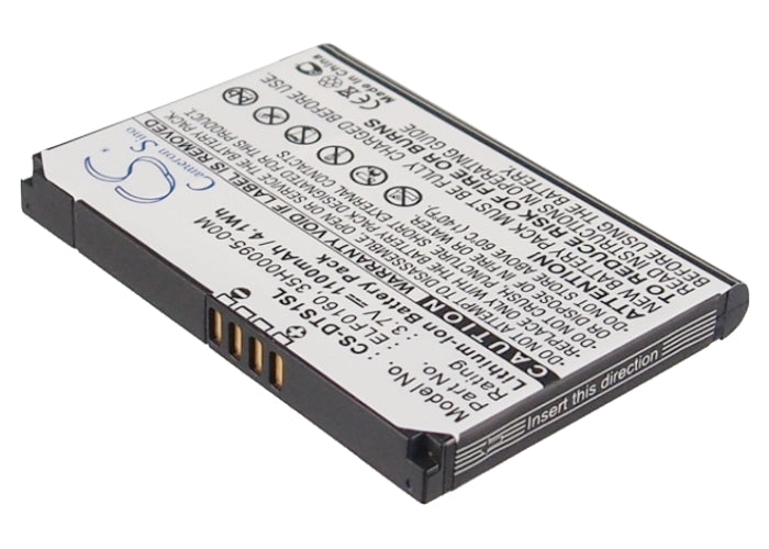 T-Mobile MDA Touch 1100mAh Mobile Phone Replacement Battery-2