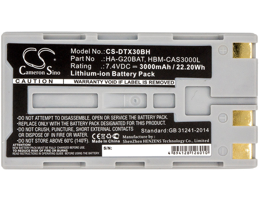 Hioki LR8510 LR8511 3000mAh Replacement Battery-3