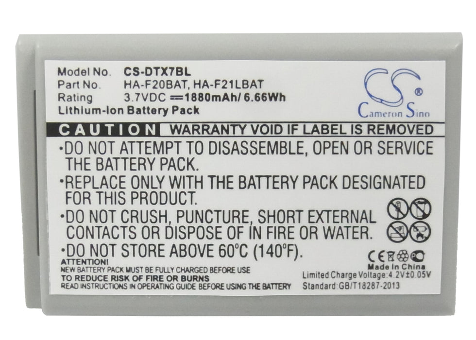 Casio DT-X7 DT-X7M10E DT-X7M10R Replacement Battery-5